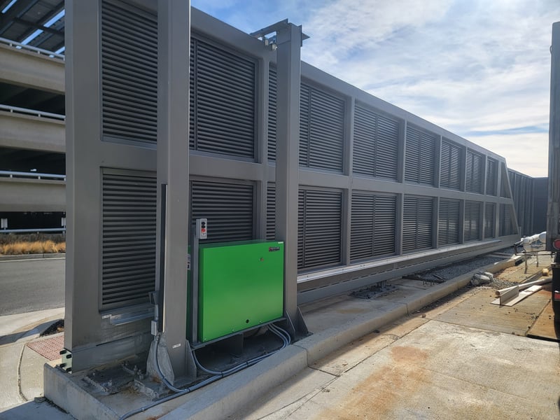 Heavy Duty Gate at Hospital Loading Dock
