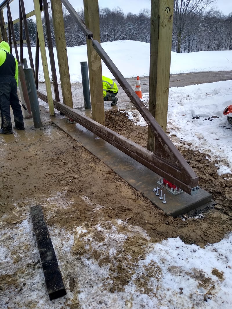 Privacy Gate installed at Construction Yard preview 4