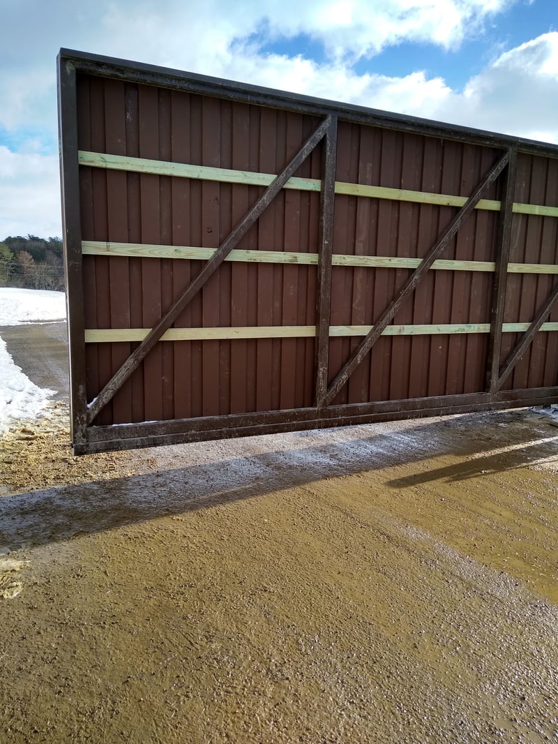Privacy Gate installed at Construction Yard preview 6