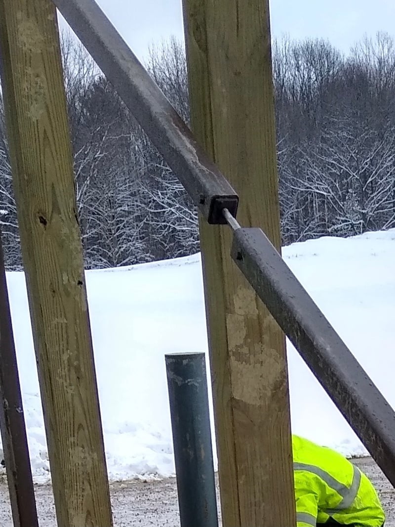 Privacy Gate installed at Construction Yard preview 10