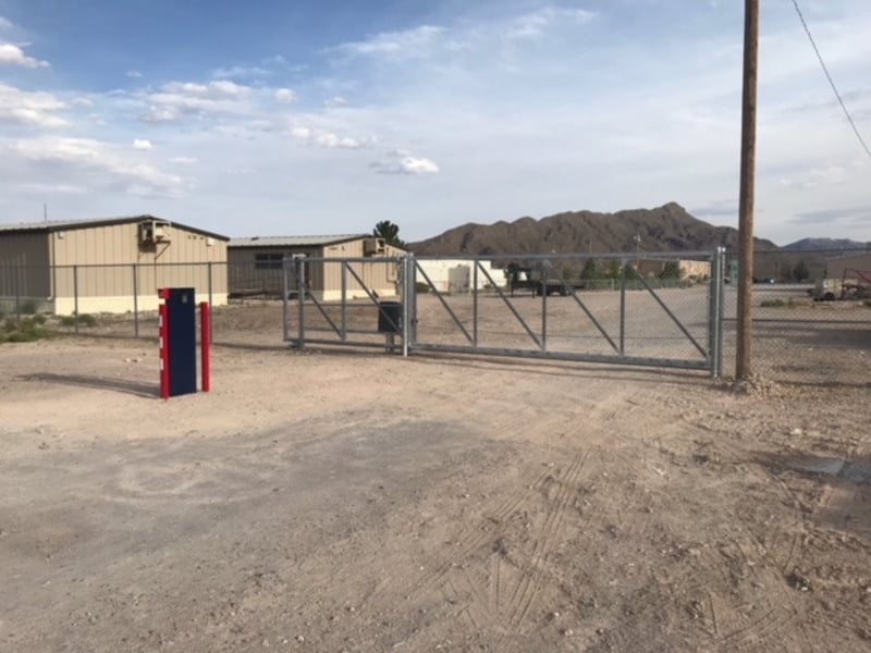 Chain Link Sliding Gate at Truth or Consequences Transportation Center preview 5