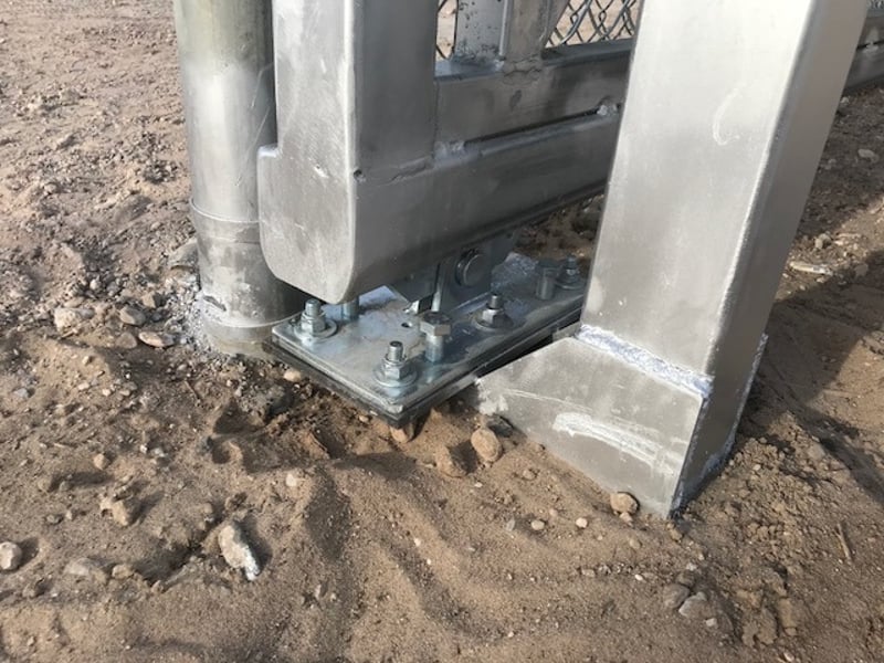 Chain Link Sliding Gate at Truth or Consequences Transportation Center preview 6