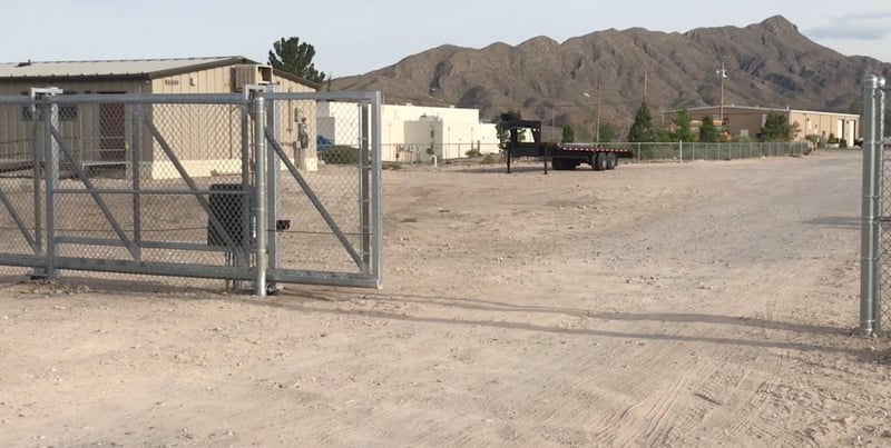 Chain Link Sliding Gate at Truth or Consequences Transportation Center preview 13