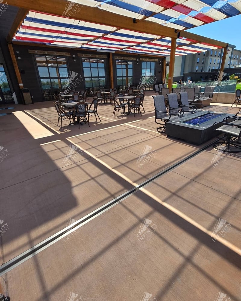 Red, White & Blue Restaurant Canopy  preview 3