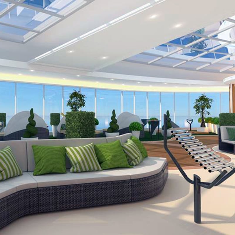 Majestic Princess Cruise Ship has Percussion Play Instruments in ‘Garden Paradise Above the Sea’  preview 3