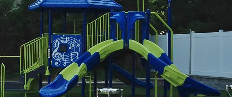 US Town Add Outdoor Drums To Compliment New Playground