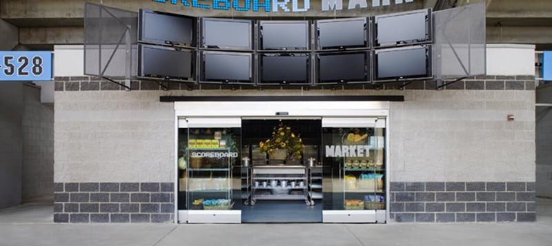 Scoreboard Market - Bank of America Stadium