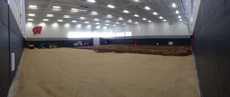 UW-Madison Indoor Softball Practice Facility preview 3