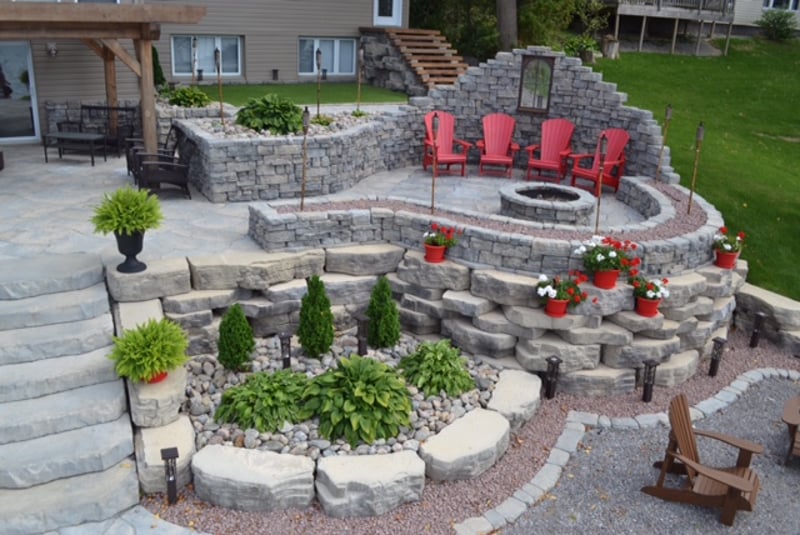 Residential Backyard