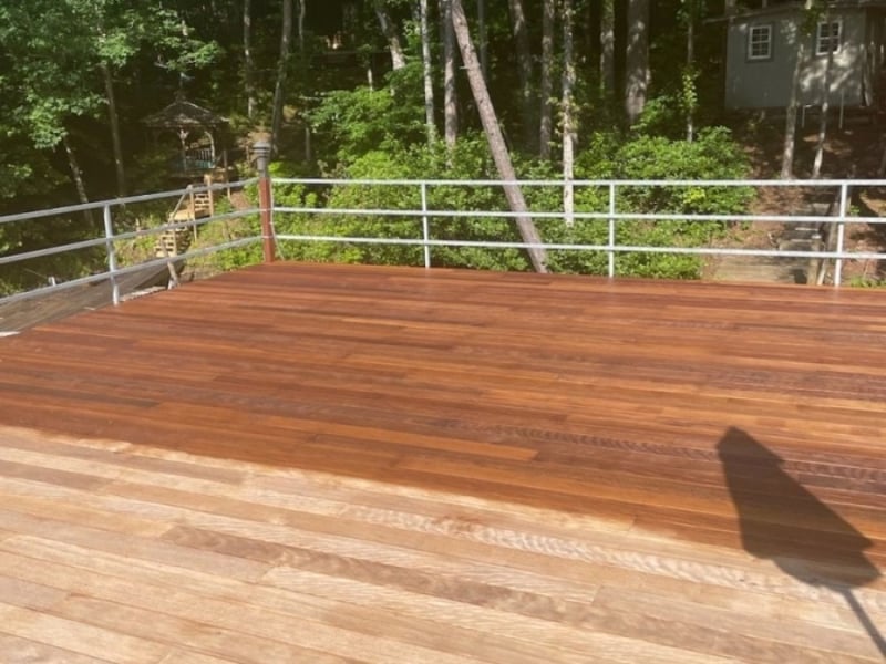 Brown Balau Boat Dock