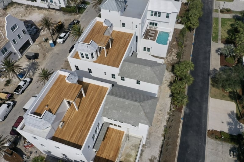 30A Garapa Rooftop Decking