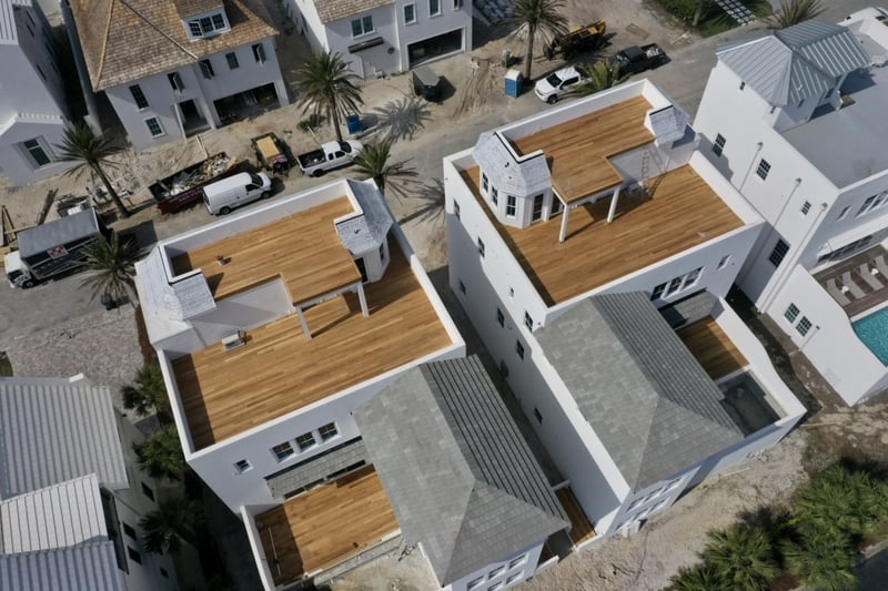 30A Garapa Rooftop Decking preview 2