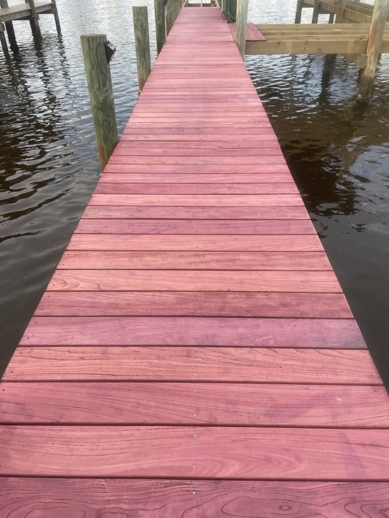 Panama City Beach Purpleheart Boat Dock preview 2