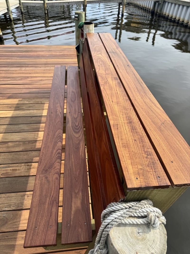 Panama City Beach Purpleheart Boat Dock preview 15
