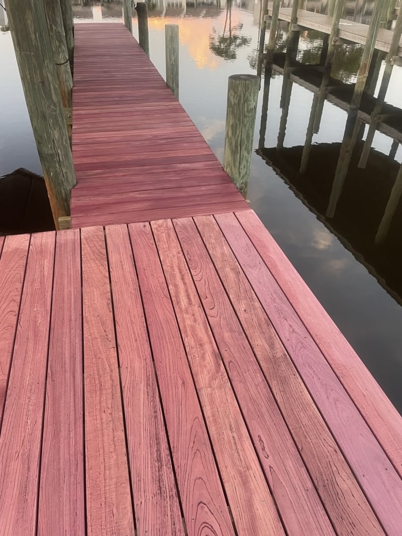 Panama City Beach Purpleheart Boat Dock preview 4