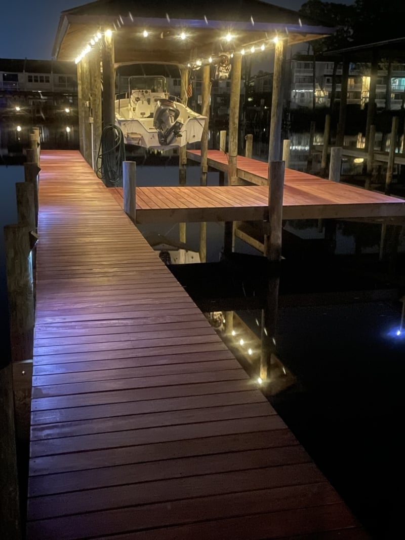 Panama City Beach Purpleheart Boat Dock preview 5