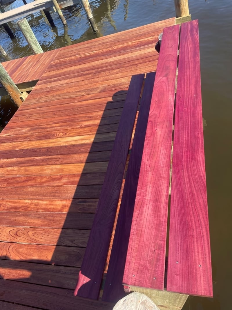Panama City Beach Purpleheart Boat Dock preview 7