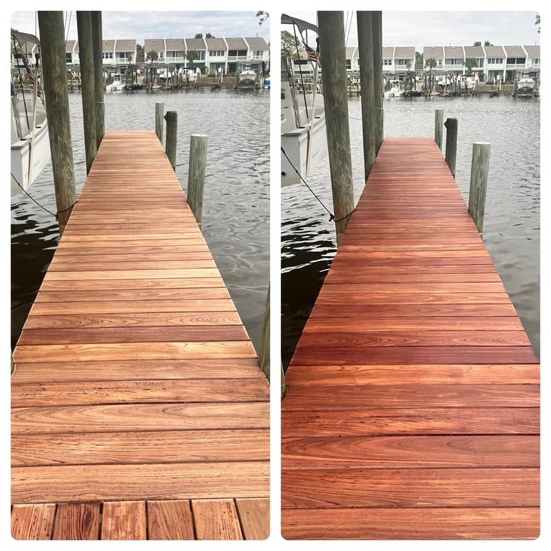 Panama City Beach Purpleheart Boat Dock preview 10