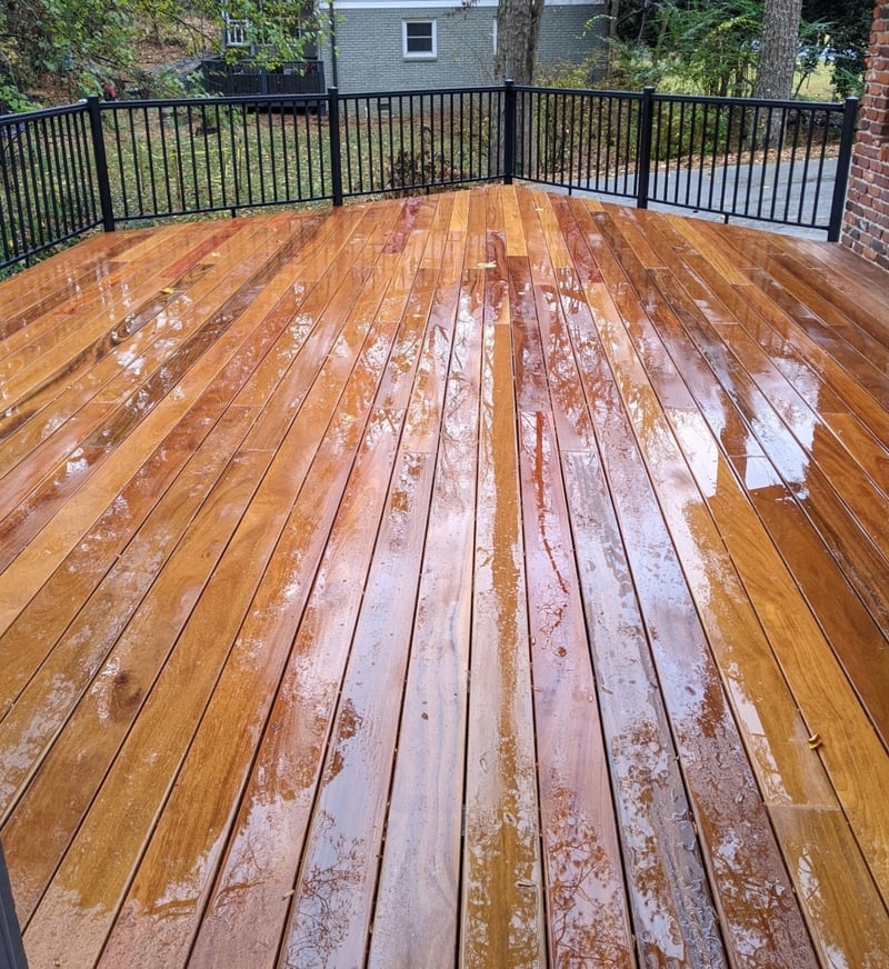 Cumaru Deck With Camo Edge Fasteners preview 5