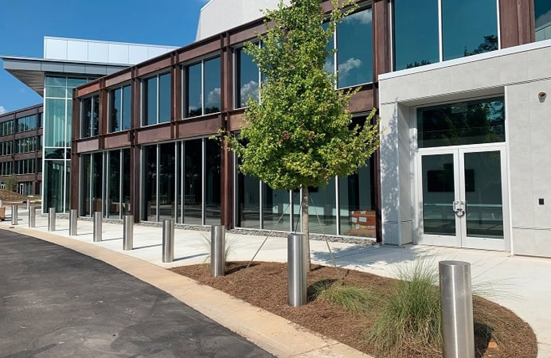 Stainless Steel Bollard and Bollard Cover Installations Around the Unites States