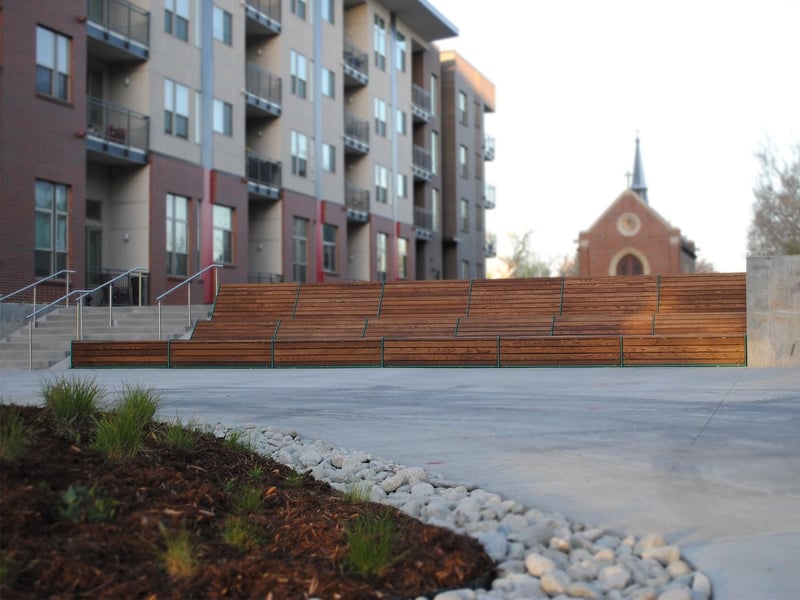 Custom Benches in Denver’s South Sloans Lake Neighborhood