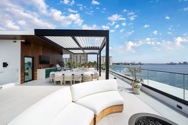Custom Rooftop Pergola in Miami  preview 11