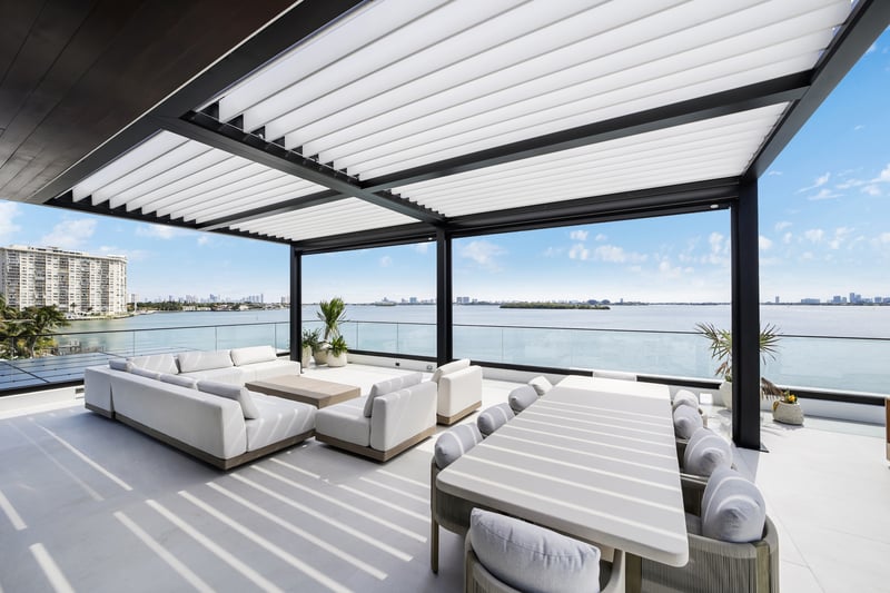 Custom Rooftop Pergola in Miami  preview 12