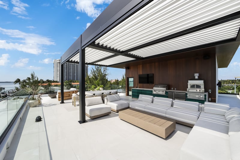 Custom Rooftop Pergola in Miami  preview 14