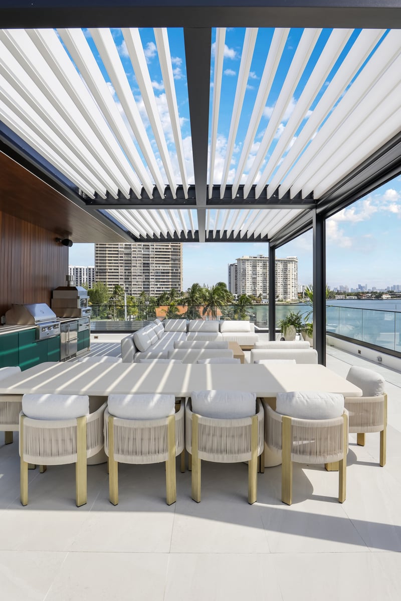 Custom Rooftop Pergola in Miami  preview 4