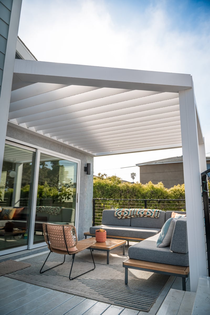 Custom Fixed Louvered Pergola in Oceanside preview 7