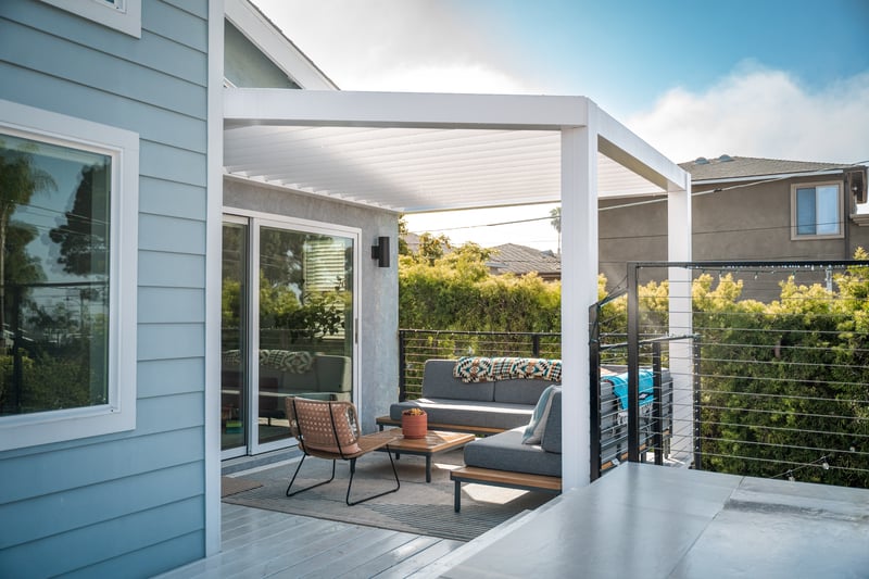 Custom Fixed Louvered Pergola in Oceanside preview 9