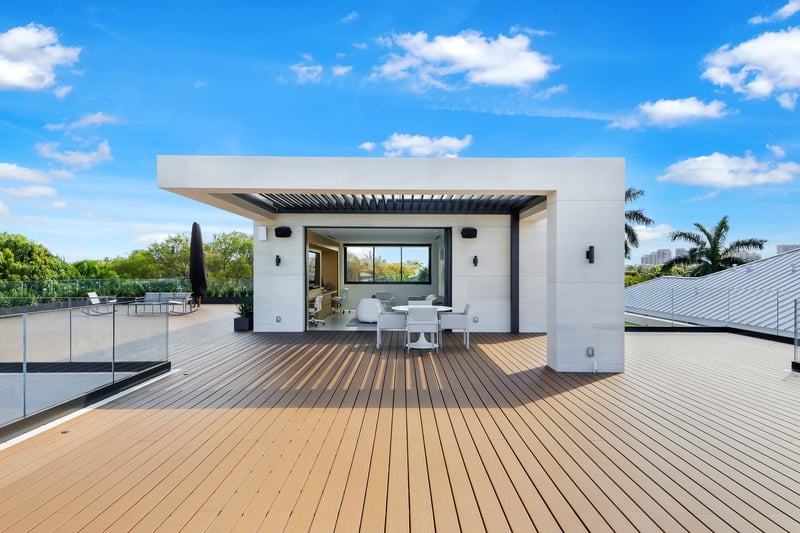 Custom Rooftop Pergola in Key Biscayne  preview 3