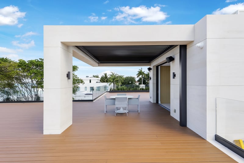 Custom Rooftop Pergola in Key Biscayne  preview 4