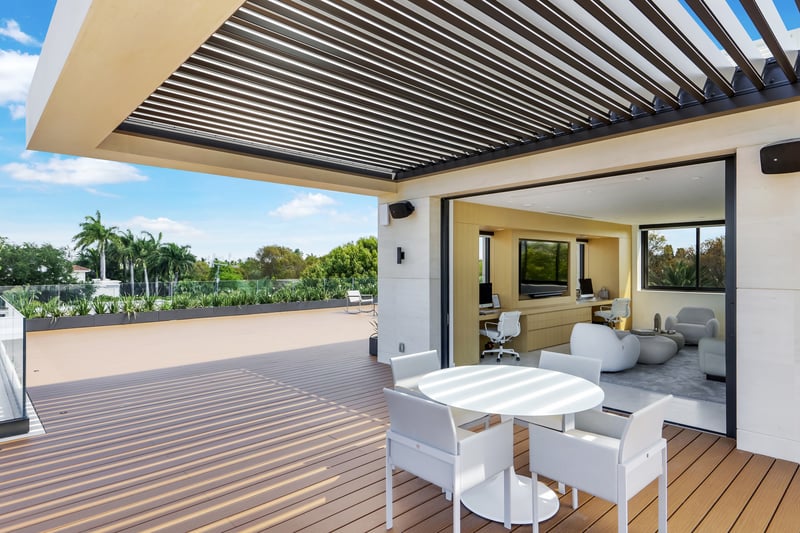 Custom Rooftop Pergola in Key Biscayne  preview 5