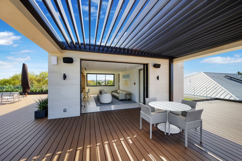Custom Rooftop Pergola in Key Biscayne  preview 8
