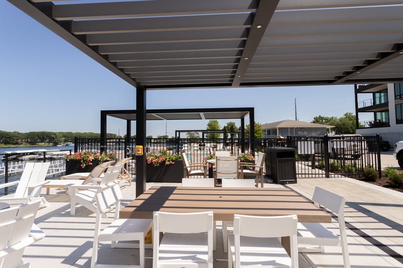 Custom Fixed Louvered Pergola in Okoboji  preview 11