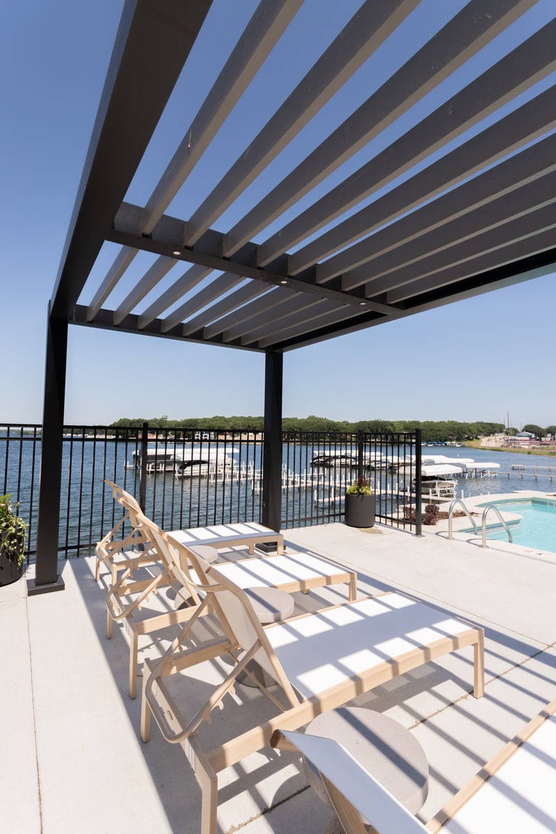 Custom Fixed Louvered Pergola in Okoboji  preview 3