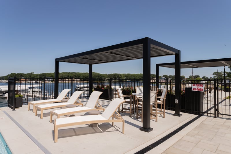 Custom Fixed Louvered Pergola in Okoboji  preview 6