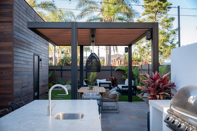 Custom Pergola & Carport in San Diego 