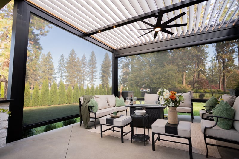 Custom Motorized Louvered Pergolas in Idaho preview 2