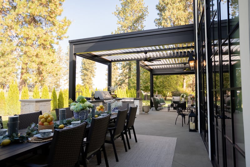 Custom Motorized Louvered Pergolas in Idaho preview 3