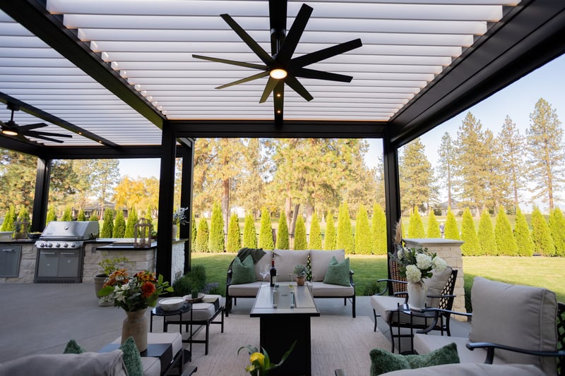 Custom Motorized Louvered Pergolas in Idaho preview 4