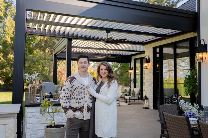 Custom Motorized Louvered Pergolas in Idaho preview 10