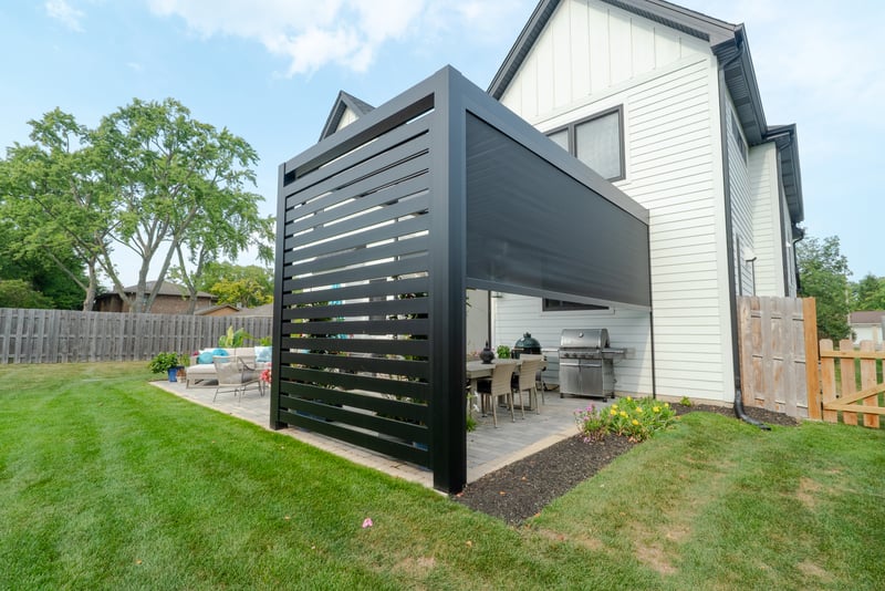Custom Fixed Louvered Pergola in Chicago, IL  preview 2