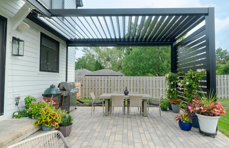 Custom Fixed Louvered Pergola in Chicago, IL  preview 3