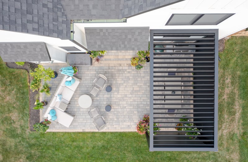 Custom Fixed Louvered Pergola in Chicago, IL  preview 5