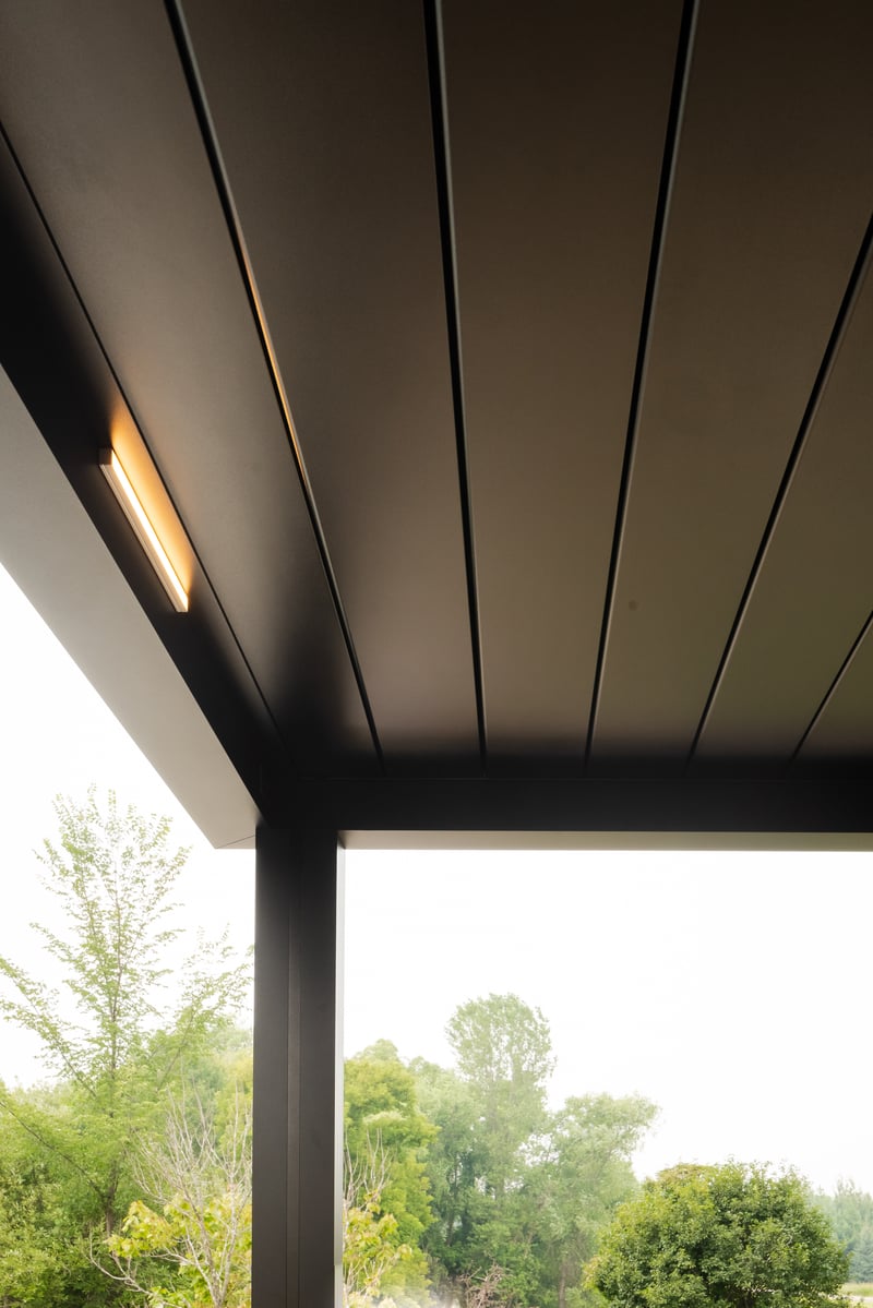 Custom Motorized Louvered Pergola in Elk River, Minnesota  preview 6