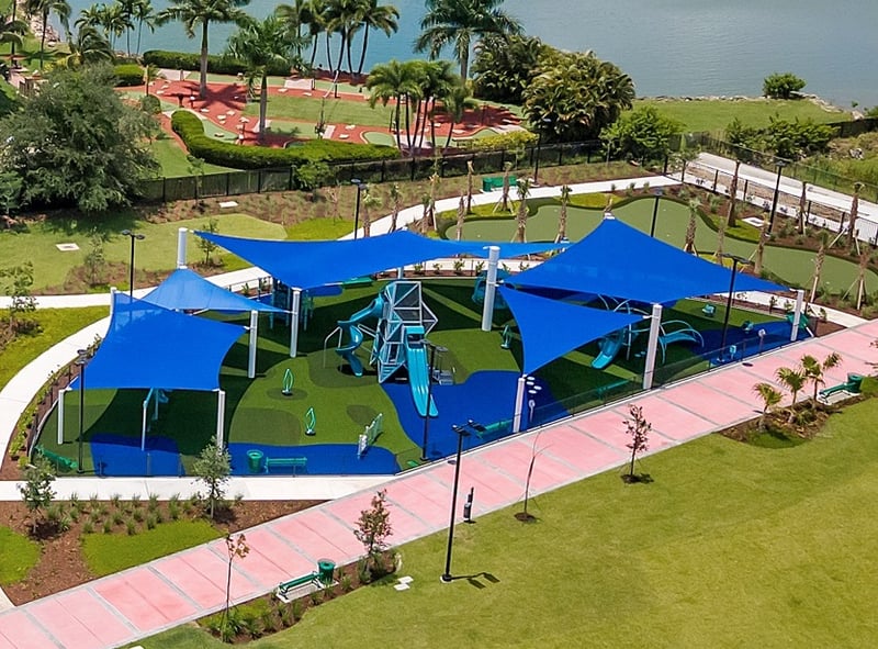 Beautiful ‘Sail’ Canopies For The New White Course Park In Doral, Florida! preview 2