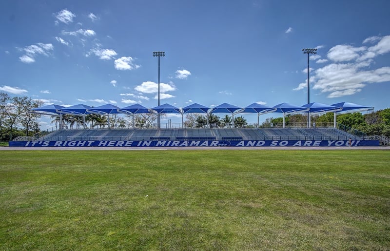Shade Systems Provides Large Single Cantilevers For City Of Miramar, Florida preview 3