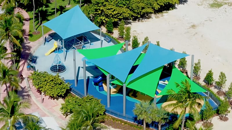 City of Miami Beach Gets New ‘Sail’ Shades At Indian Beach Park preview 3